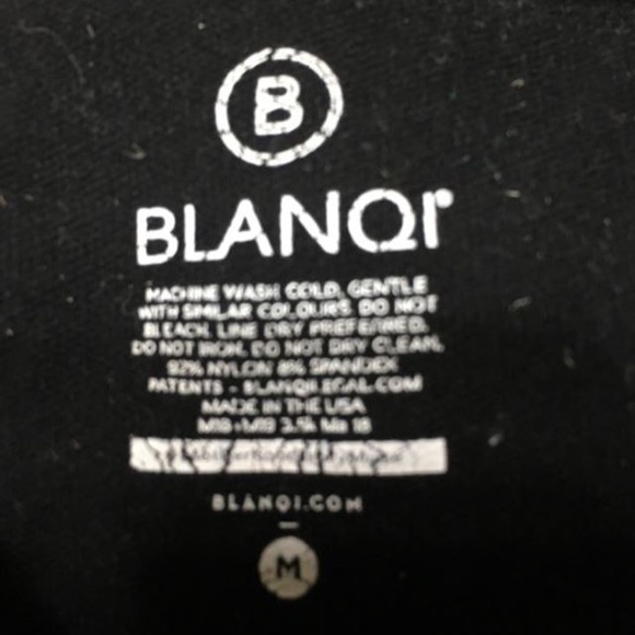 Black Postpartum Leggings Blanqi & Belly Bandit - Picture 4 of 4